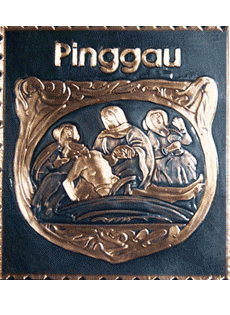 Kupferbild Wappen Pinggau