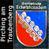   Wappen    der Gemeinde Edelstauden   --   -  Pirching am Traubenberg   seit 2015 sind die Gemeinden  Edelstauden und Frannach eingemeindet  
  Bezirk Südoststeiermark  Steiermark  