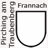  Wappen    der Gemeinde Frannach   --   -  Pirching am Traubenberg   seit 2015 sind die Gemeinden  Edelstauden und Frannach eingemeindet  
  Bezirk Südoststeiermark  Steiermark  