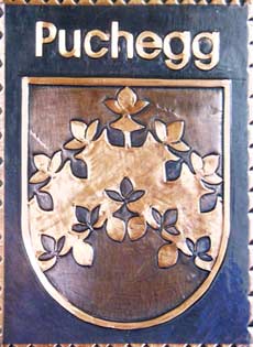 Kupferbild Wappen Puchegg