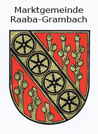                                                                
Gemeindewappen              
Gemeinde  Raaba-Grambach                Raaba, Grambach   Seit 2015              zur  Marktgemeinde Raaba-Grambach                           Bezirk Graz Umgebung  zur                                                  zusammengeschlossen           
                                        
                         Bezirk Murtal   
 Steiermark                                                                      jedes Bild ein "Unikat"
 Kupferrelief  Handarbeit