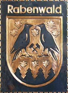 Kupferbild Wappen Rabenwald
