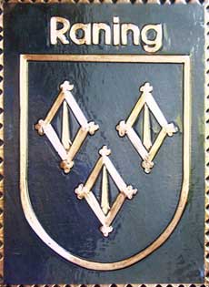 Kupferbild Wappen Raning