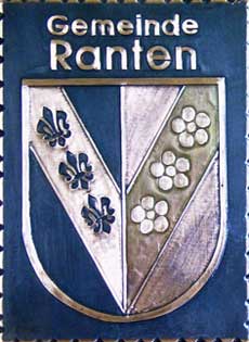 Kupferbild Wappen  