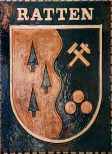 Kupferbild Wappen Ratten