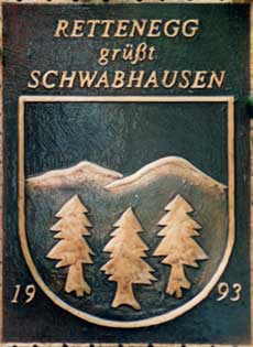 Kupferbild Wappen Rettenegg
