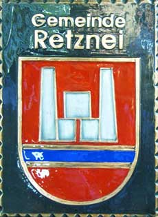 Kupferbild Wappen Retznei
