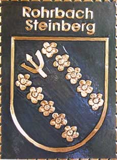 Kupferbild Wappen Rohrbach-Steinberg