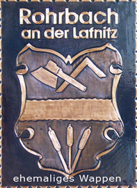                                                                
Gemeindewappen         
Gemeinde  Rohrbach an der Lafnitz 
                           
                            
    
 Bezirk Hartberg-Fürstenfeld 
                                  
                                            
 Steiermark                                                                               jedes Bild ein "Unikat"
 Kupferrelief  Handarbeit
