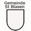 Wappen Gemeindewappen in Kupfer  Bezirk Murau Steiermark 