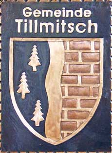 Kupferbild Wappen TILLMITSCH