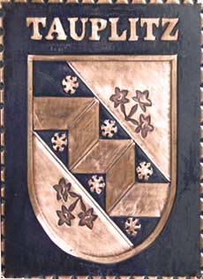 Kupferbild Wappen Tauplitz