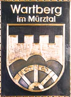 Kupferbild Wappen  