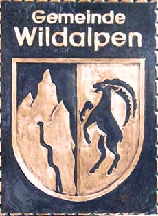 Kupferbild Wappen  