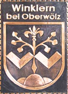 Kupferbild Wappen  