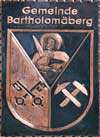 Gemeindewappen Bartholomberg  