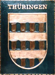 Kupferbild Wappen Thüringen