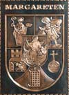 Wappen Wien 5 Margareten   
Kupferbild  Handarbeit  