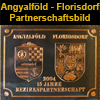   Wappen Wien 21 Floridsdorf  Angyalföld
Kupferbild  Handarbeit    