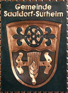 Kupferbild Wappen Arbesbach