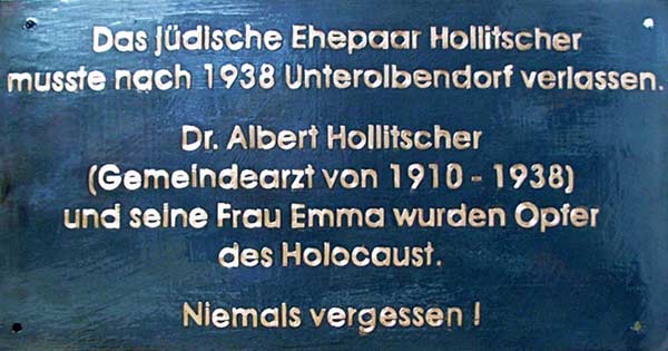Gedenktafel 