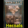   Wappen Wien 17 Hernals 
Kupferbild  Handarbeit    