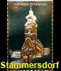   Wappen Wien 21 Floridsdorf  Stammersdorf Kirche St Nikolaus 
Kupferbild  Handarbeit    