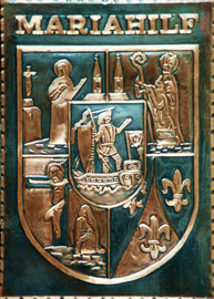                                                               Kupferrelief    Wappen Wien                6 Bezirk Mariahilf                       Ein Kupferbild
als besonderes Geschenk
  jedes Bild ein "Unikat"  Handarbeit                                                                                                                                          