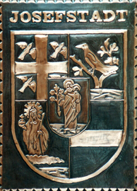                                                               Kupferrelief    Wappen Wien                Wien 8 Bezirk Josefstadt                      Ein Kupferbild
als besonderes Geschenk
  jedes Bild ein "Unikat"  Handarbeit                                                                                                                                          